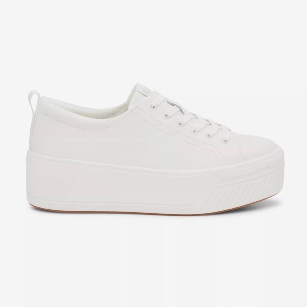Women's Keds White Platform Sneakers